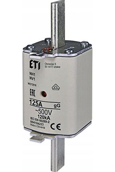 ETI Polam NH1 gG 25A 500V siguranță fuzibilă 004184228