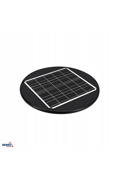 Bemko Lampă solară LED pentru parc SOLUM 20W 2200lm 3000-4000K IP65 negru