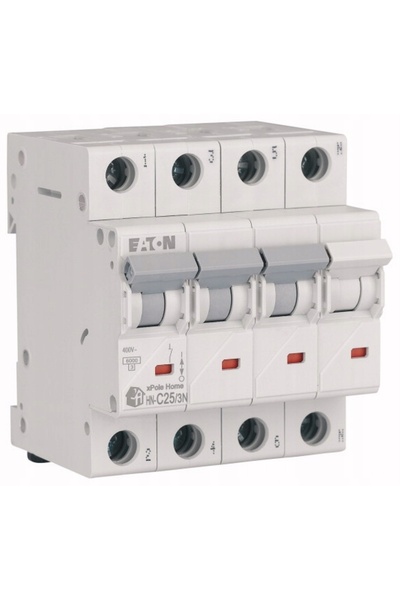 Eaton Disjunctor HN-C25/3N 6kA C25A 3PN 194913