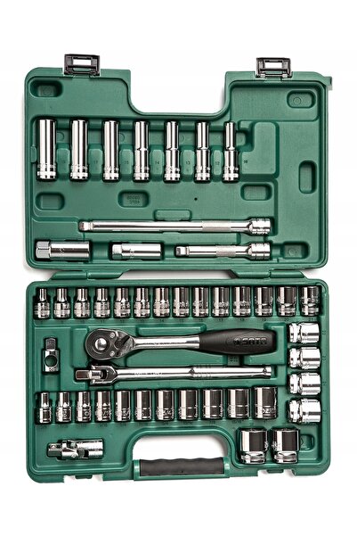 SATA Set de chei tubulare de 1/2 inch - 46 de piese, profesional