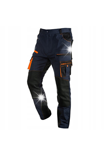 NEO Tools Pantaloni de lucru NEO GARAGE din bumbac ripstop, mărimea 3XL