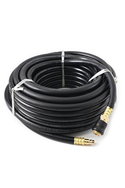 AIRKRAFT Furtun pneumatic de aer de 20M pentru compresor, 20 bari, 10x17mm, d...