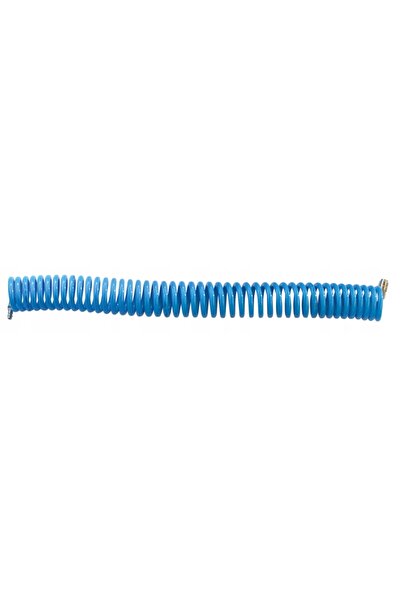 adler Furtun pneumatic spiralat de 6.5 x 10mm, 5m, cu fitinguri