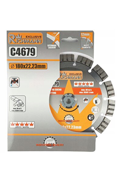 richmann exclusive Disc diamantat pentru beton armat, cărămidă, acoperișuri, ...