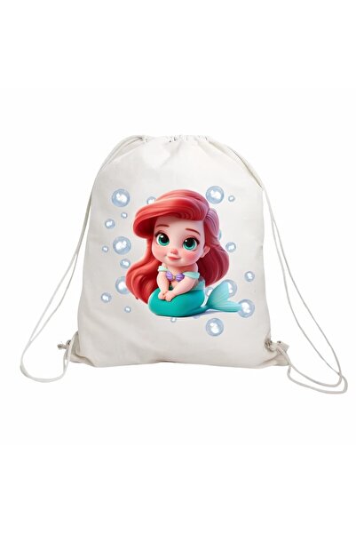 OEM Rucsac pentru copii, Grădiniță, Mica Sirenă, 43×34 cm, RGR008
