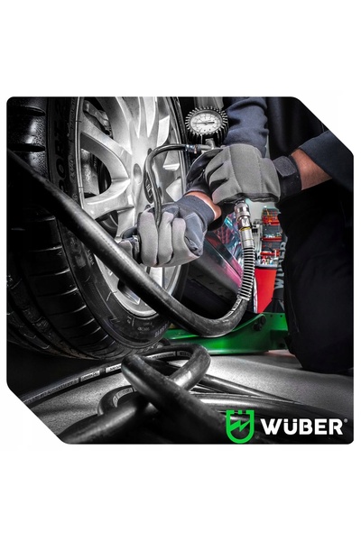 wüber FURTUN PNEUMATIC DIN CAUCIUC 10 M, 6x13 MM, CU CAPETE PRISE, PENTRU COM...