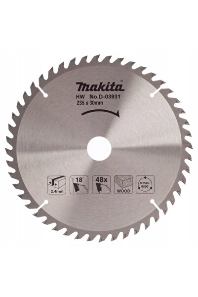 Makita Disc de ferăstrău HM pentru tăierea lemnului 235x30 48 dinți D-03931
