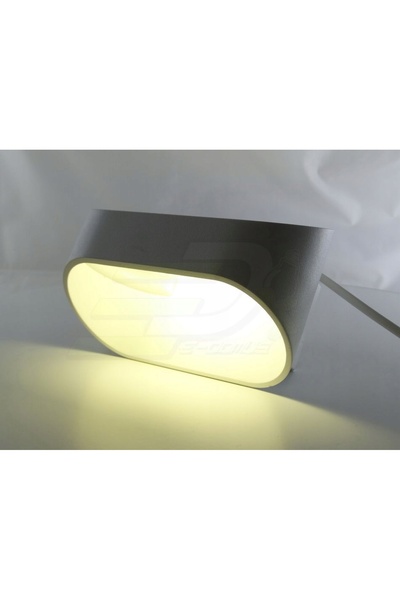 Struhm Aplică de perete albă cu sursă LED integrată 10 W 03101