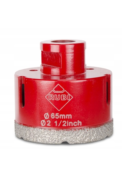 Rubi Carotieră diamantată pentru Gres 65mm DRYGRES