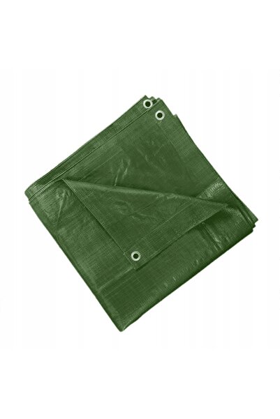 Bradas PLANDEKA prelată armată verde 90 g/m2 6 x 8m impermeabilă