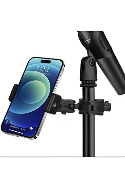 Marla IT-2 MİKROFON STANDI TELEFON TUTUCU KELEPÇELİ