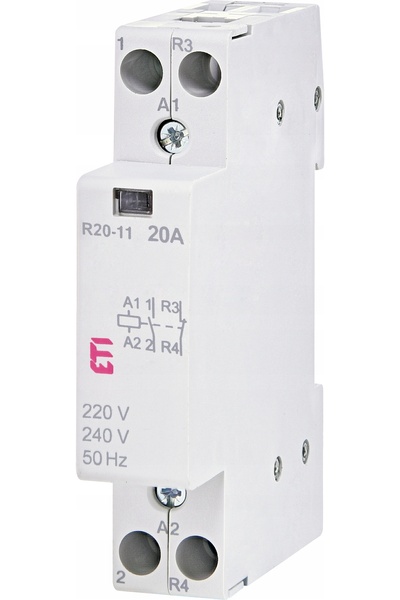 ETI Polam ETI MODULE CONTACTOR R 20-11 230V 2P 20A AC 1NO 1NC 002461220