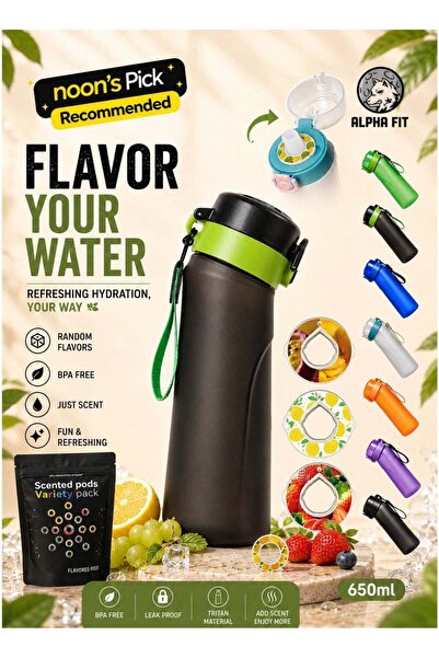 Generic Alpha Fit PRO Air Up Compatible Water Bottle 750ml Premium Matte with...