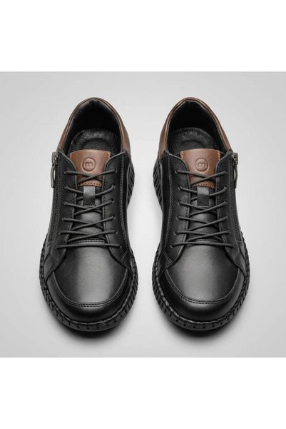 Mammamia 765 black genuine leather shoes