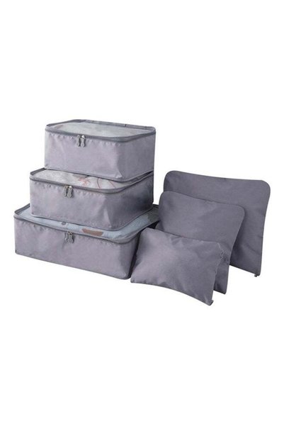 Generic 6 Piece Of Zipper Storage Bag 325grams