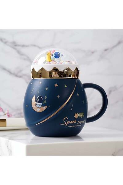Generic Astronaut Ceramic Mug for Coffee, Tea and Milk | Porcelain Mug with L...