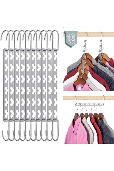 Generic Closet Organizers and Storage, Metal Magic Hangers Space Saving Hange...