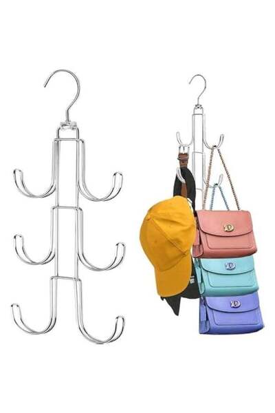 Generic 2Pack Purse Hanger Organizer for Closet,Handbag Hanging Organizer for...