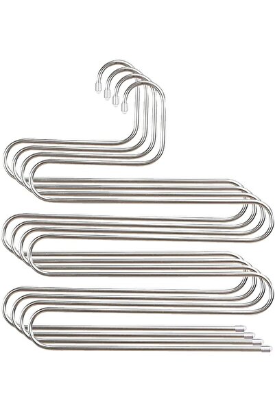 Generic Red Dot Gift® S-Shape Pants Hangers - Space Saving Non-Slip Stainless...