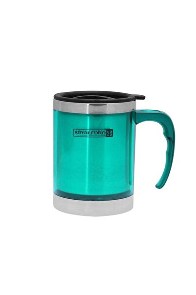 Generic Royalford 400 ml Travel Mug | Stainless Steel Inner Pot, BPA-Free, Ec...