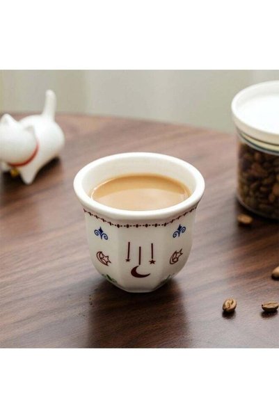 Generic Star Moon Ceramic Coffee Mug,Arabic Coffee Cup