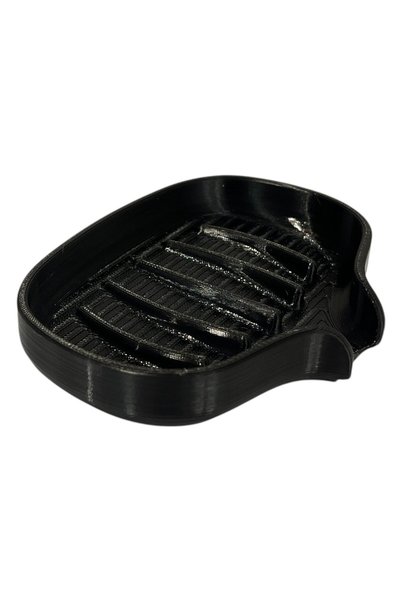 OEM Săpunieră, design perforat pentru drenaj, plastic rezistent, negru