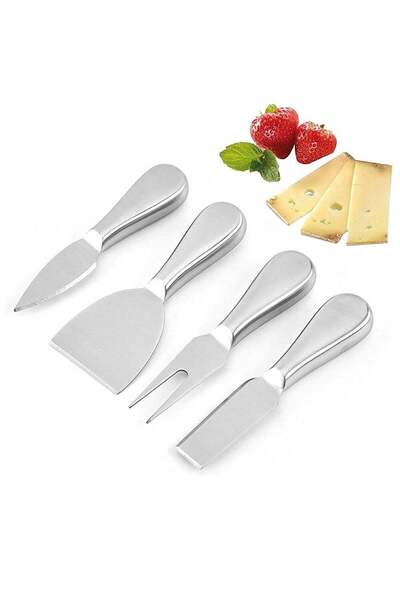 Generic Cheese Knives Steel Stainless Cheese Slicer Cheese Cutter Spreader Fo...