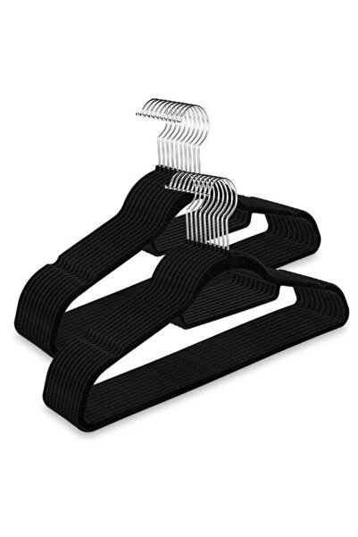 Generic Non-Slip Velvet Hangers 30 Pack, Space Saving Clothes Hanger Set with...