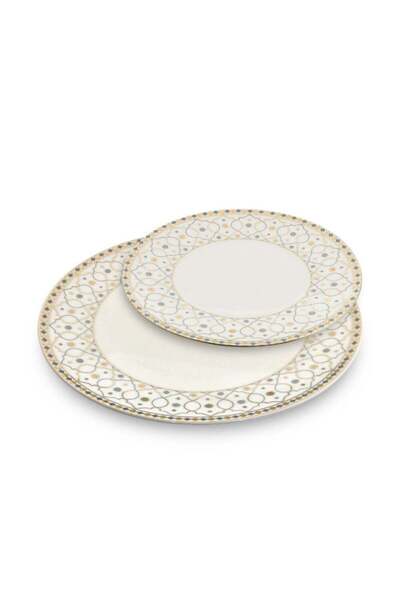 Generic Rosa Al Andalus Dinner Plate 27cm Elegant Ceramic Serving Plate Large...