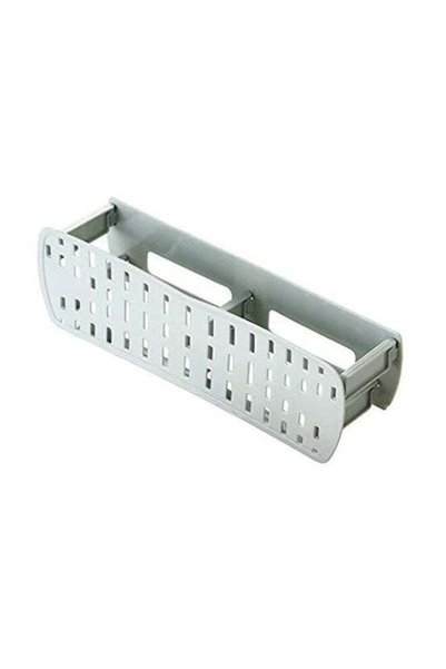 Generic Wall Mounted Shoe Organizer Grey 14.5 x 27.9cm