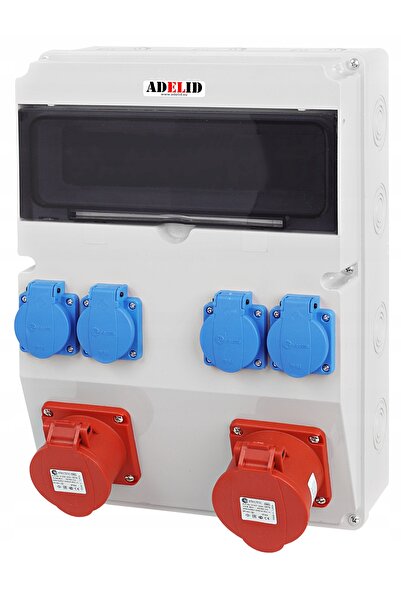 ADELID DISTRIBUITOR ÎNTEGRAT 2X 32A 5P 4X 230V 13 MODULE