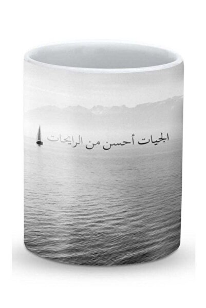 Generic Premium The Future Is Better Designer Mug White/Grey 325ml