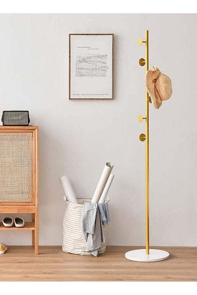 Generic Coat Rack Free Standing Coat Tree with Hook Metal Coat Racks Marble I...