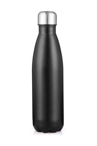 Generic Thermal Insulated Water Bottle Black