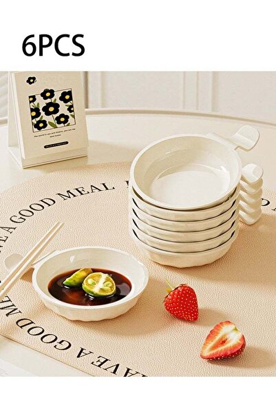 Generic Bone Dish, Dipping Saucer, Household Seasoning Dish, Appetizer Plate,...