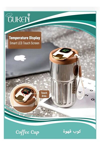 Generic 450ml Stainless Steel Travel Coffee Mug, Double Wall Vacuum Insulated...