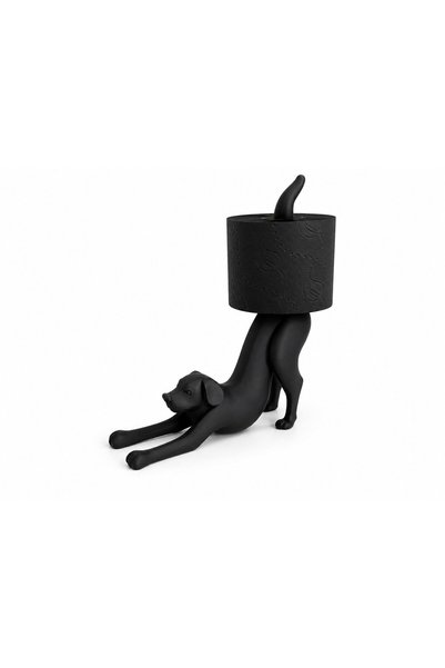 OEM Suport decorativ pentru rolă de hârtie igienică, design cu câine în poziț...
