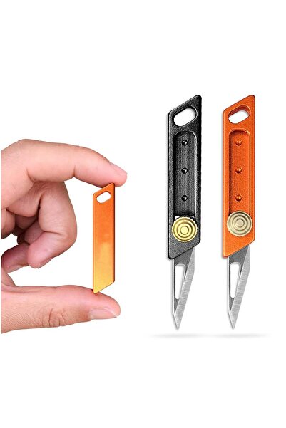 Generic 2-Pack Heavy-Duty Retractable Box Cutter Utility Knife, Compact and P...