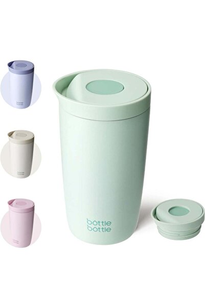 Generic BOTTLE BOTTLE Insulated Travel Mug 350ml Stainless Steel Coffee Cup w...