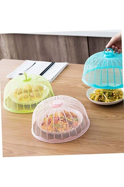 Generic 9-Piece Reusable Plastic Food Cover Set for Dishes, Cakes & Vegetable...
