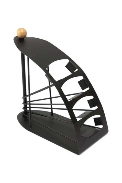 Generic 4-Compartment Remote Holder Black