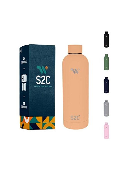 Generic Water Bottle Stainless Steel 750Ml - Double Wall Insulated Water Bott...