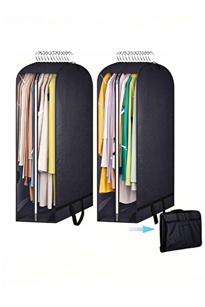 Generic 2 in 1 Portable Extra Large Hanging Closet Organizer, Hanging Garment...