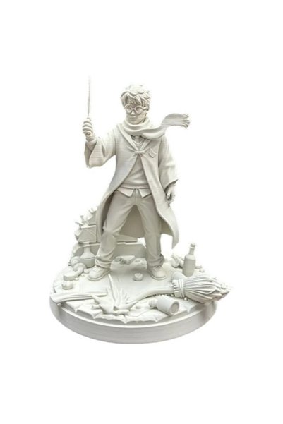 OEM Figurină decorativă Harry Potter, model premium, albă, 11.7x11.7x14cm