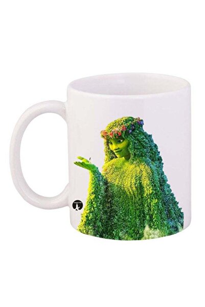 Generic Moana Printed Mug White/Green