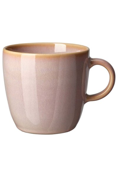 Generic Mug, Glazed Stoneware, Light Pink, 42 cl