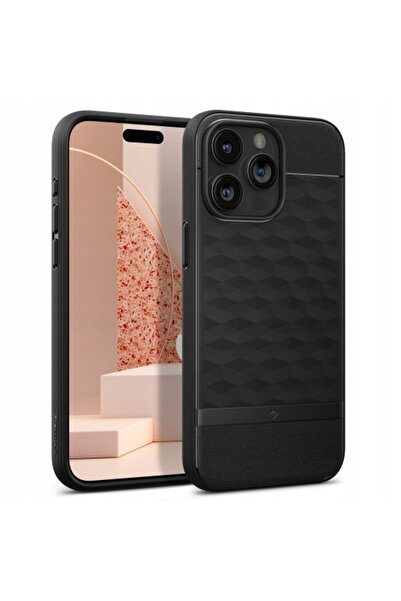 Spigen Caseology Parallax MAG pentru iPhone 15 Pro Max 6.7 " Magsafe Negru/Mat