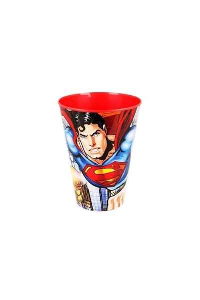 Generic Stor Superman Easy Tumbler for Kids, 430ml – BPA-Free Plastic Leakpro...