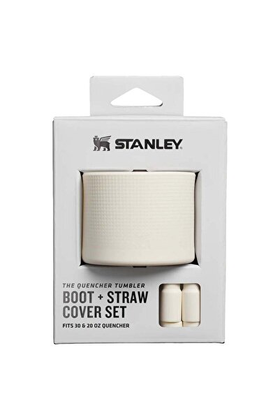 Generic 20oz/30oz Stanley Quencher Boot + Straw Topper Silicone Protective Sl...