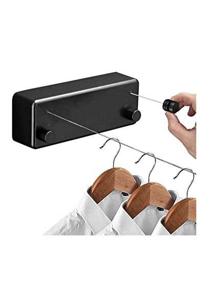 Generic Retractable Clothesline , Indoor Outdoor Wall Mounted Clothes Dryer R...
